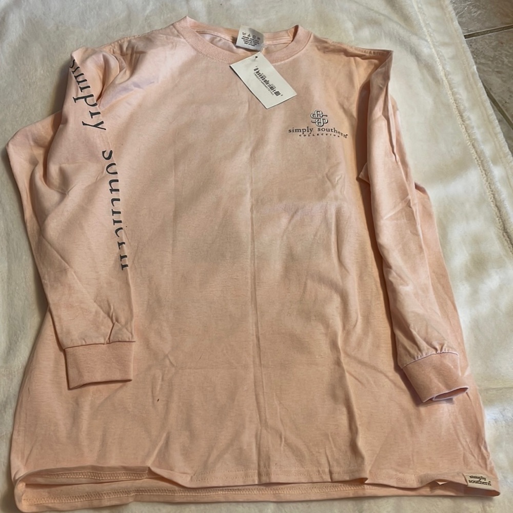 Girls simply southern long sleeve shirt